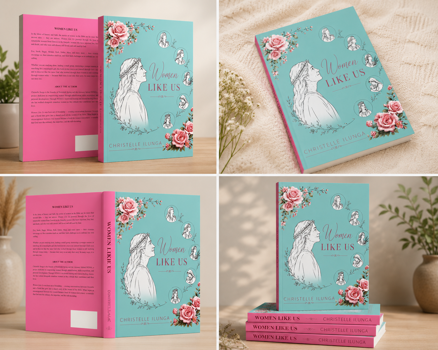 Women Like Us mockup gallery